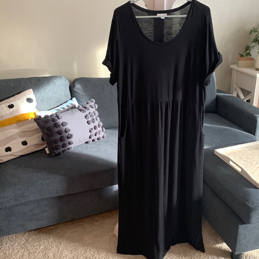 JJill short sleeve maxi dress